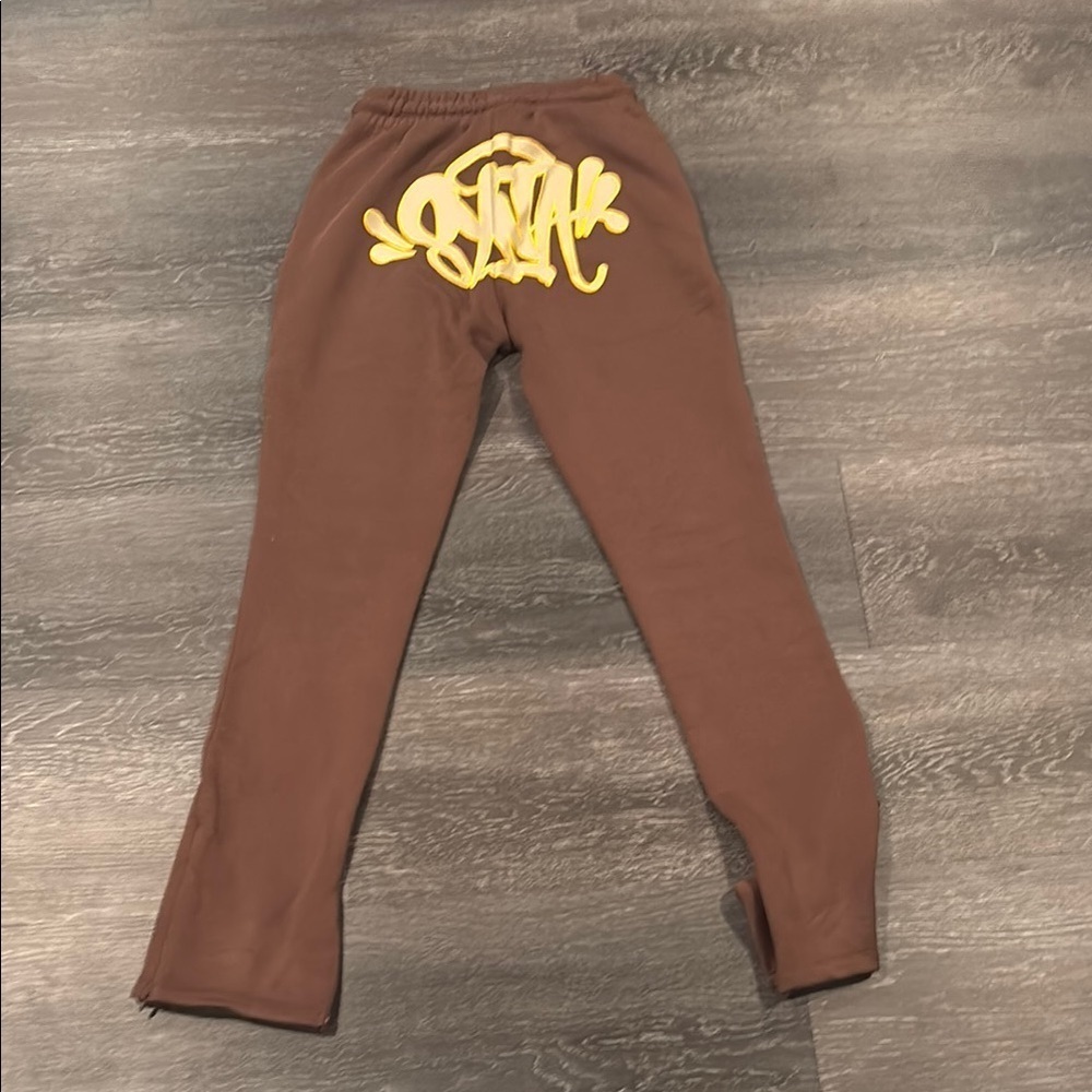 Suma Brown Jogger Pants with Drawstring - Picture 5 of 6